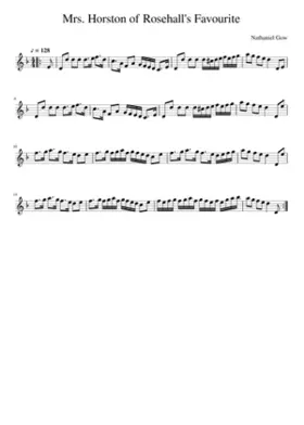 Mrs. Horston of Rosehall's Favourite