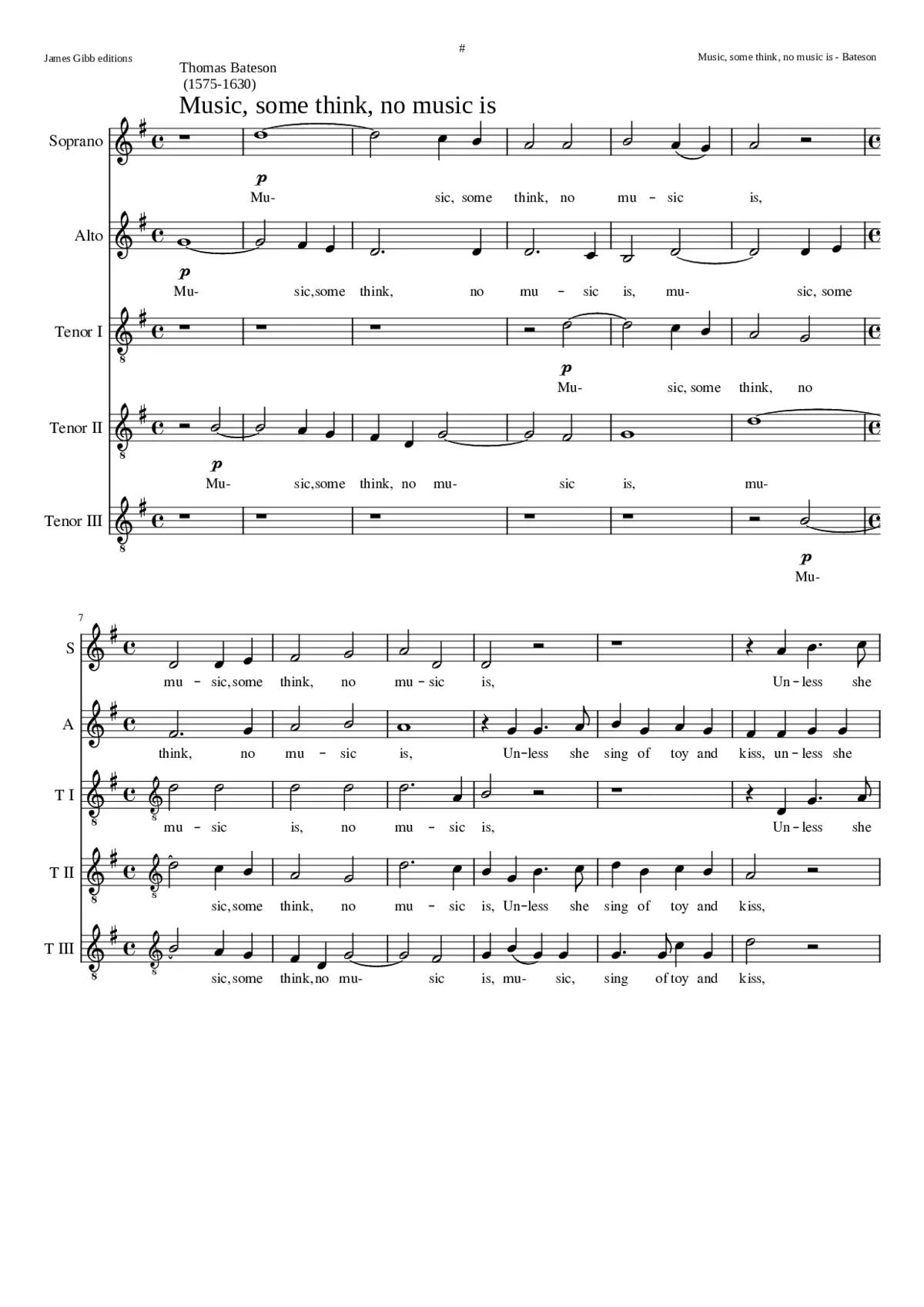 Music some think no music is - Page 1