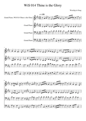 To thee we lift our voices - Isabel Woods