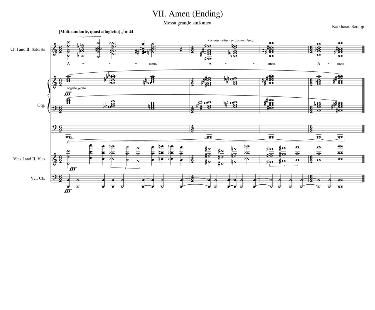Messa Alta Sinfonica KSS84 - Page 1