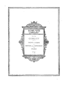 20 Studies in Rhythm and Expression