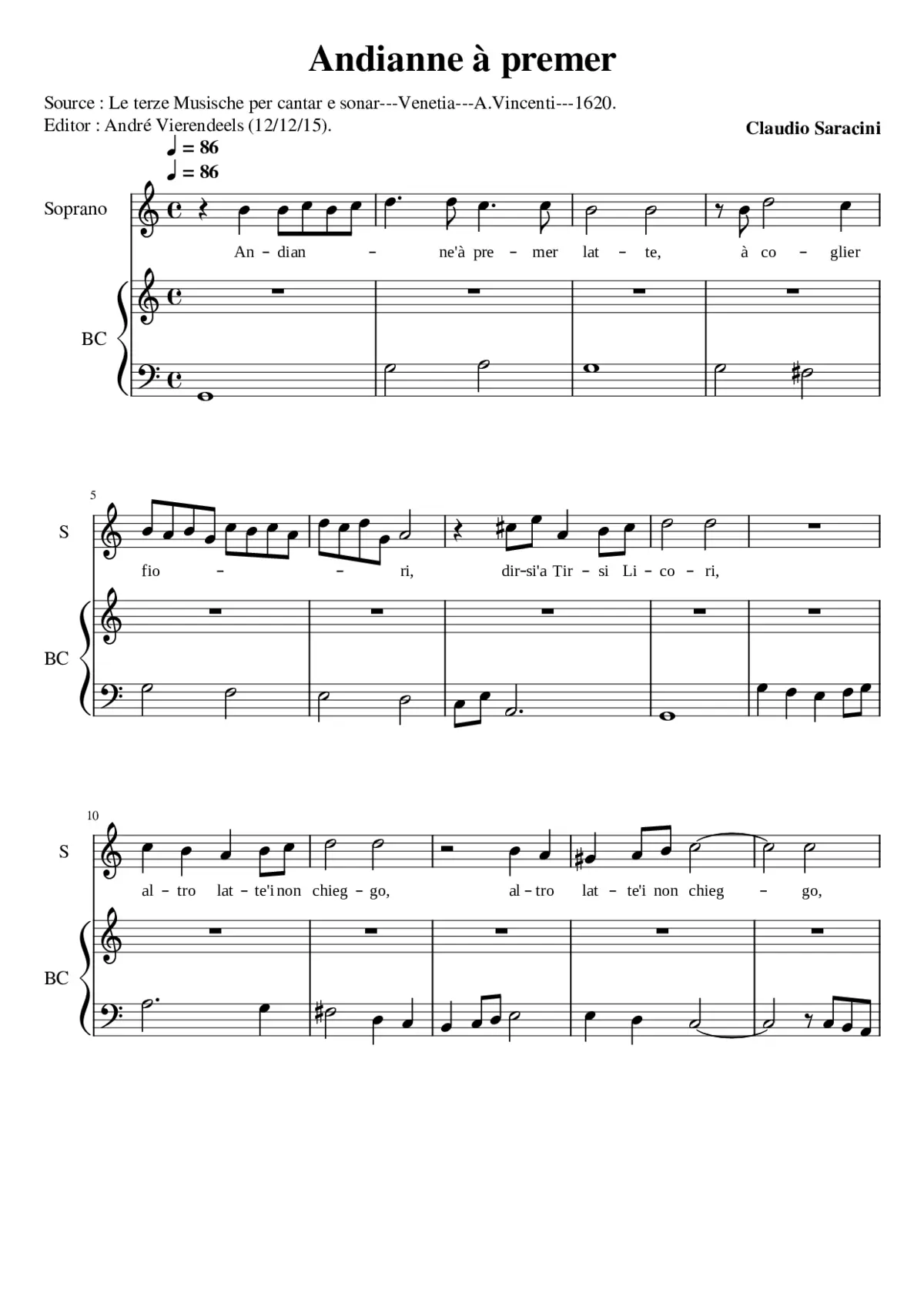 Andianne à premer latte - Page 1