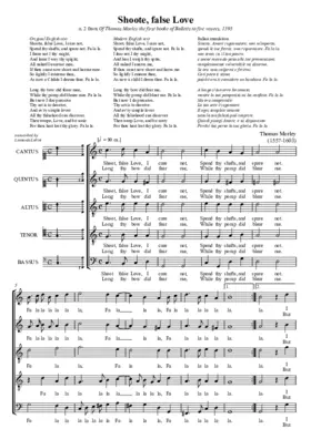 Shoot, false Love, I care not