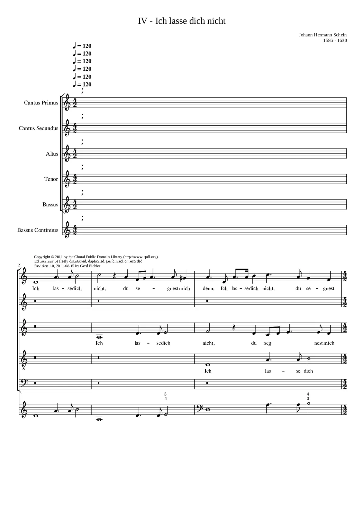 Ich lasse dich nicht - Page 1