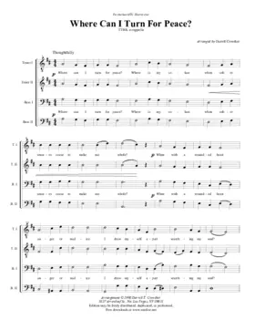 Where can I turn for peace?