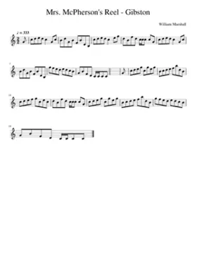 Mrs. McPherson's Reel - Gibston