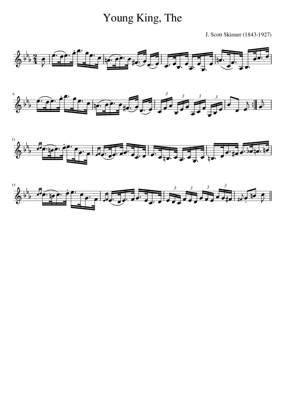 The Young King - Page 1