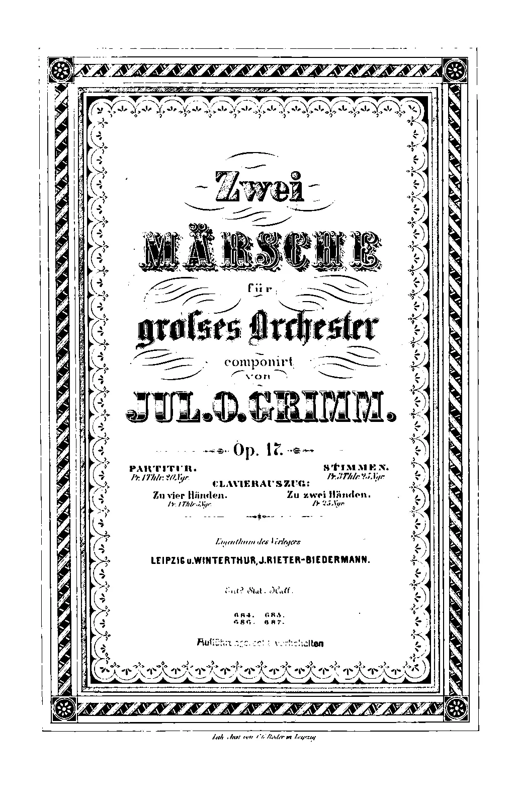2 Märsche - Page 1