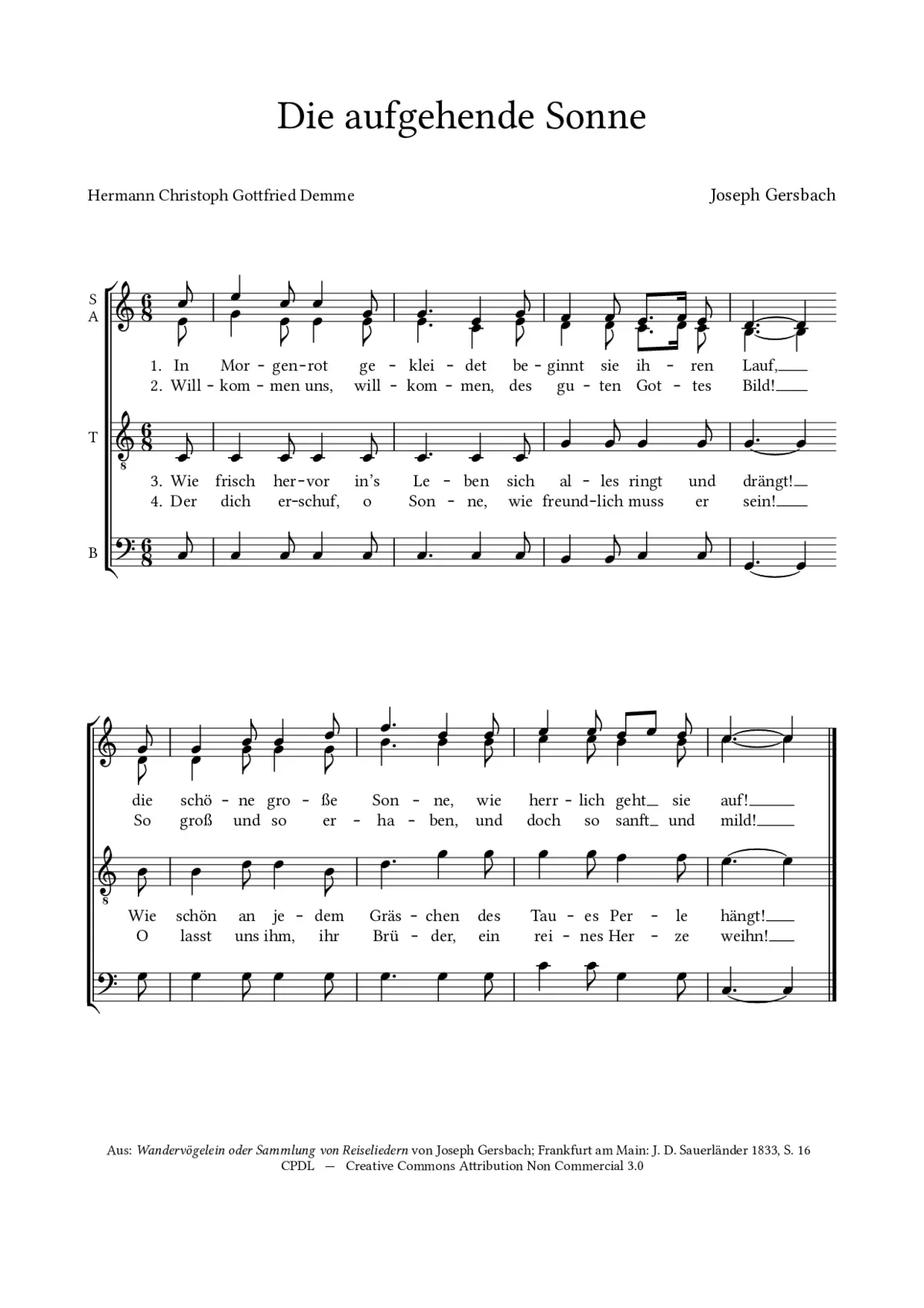 Die aufgehende Sonne - Page 1