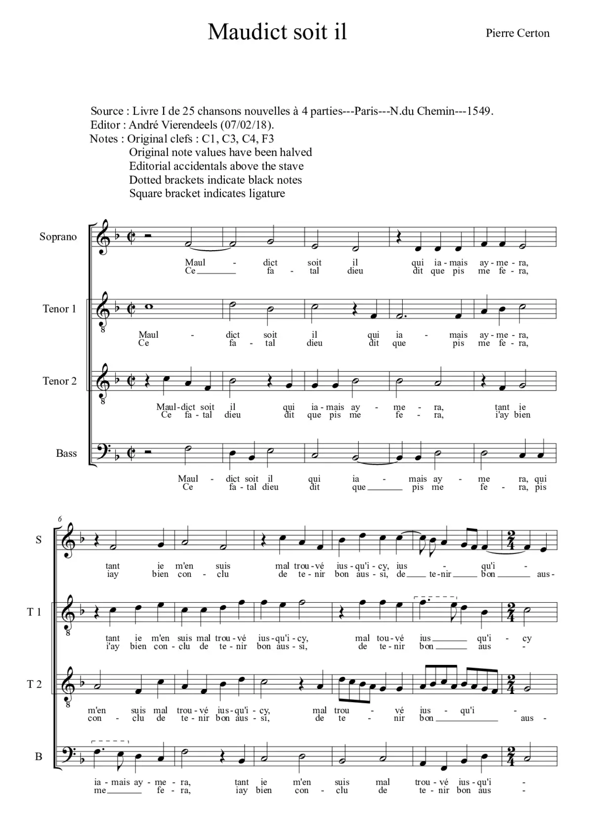 Mauldict soit il - Page 1