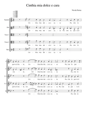 Cinthia mia dolce e cara