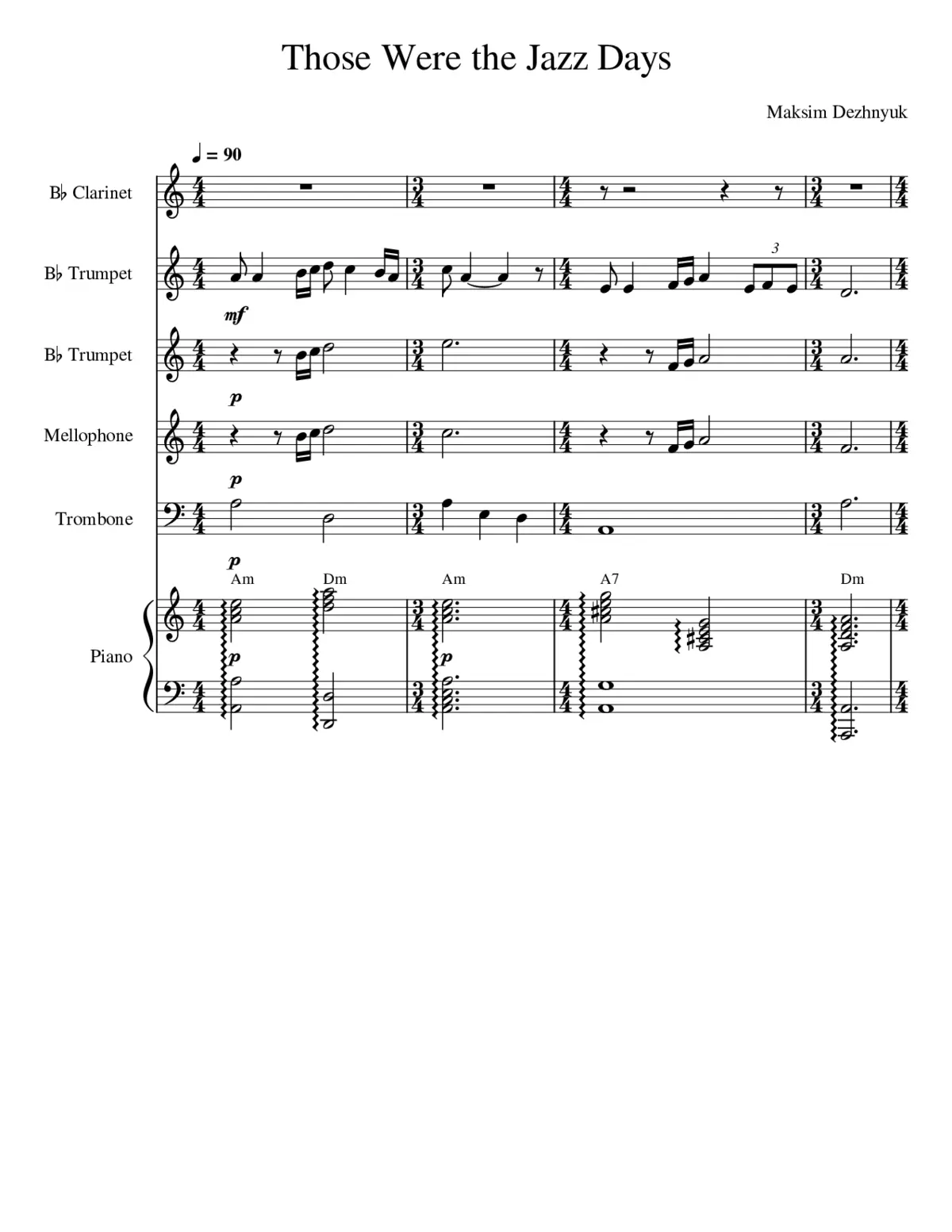 Those Were the Jazz Days - Page 1