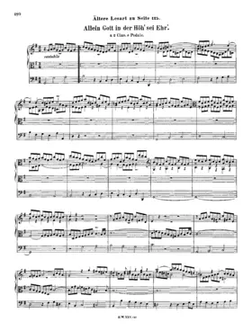 Allein Gott in der Höh sei Ehr