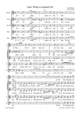 Alas! What a wretched life