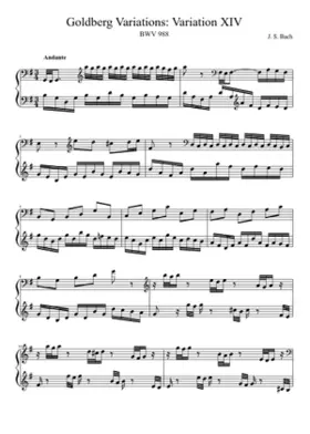 Goldberg-Variationen BWV 988