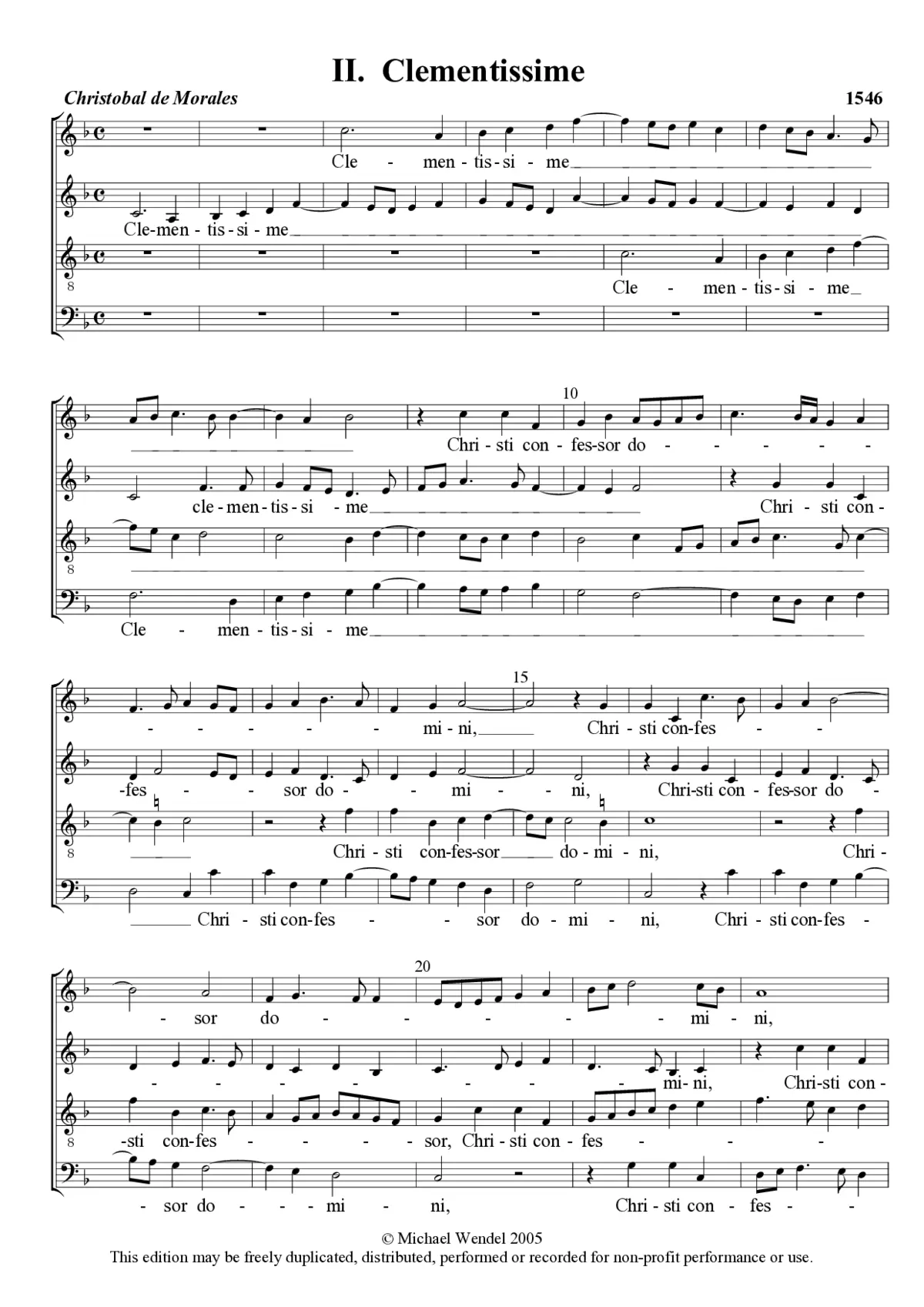Clementissime - Page 1