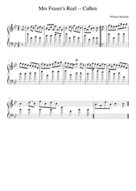 Mrs Fraser's Reel -- Cullen