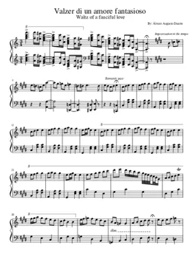 Valzer di un amore fantasioso / Waltz of a fanciful love
