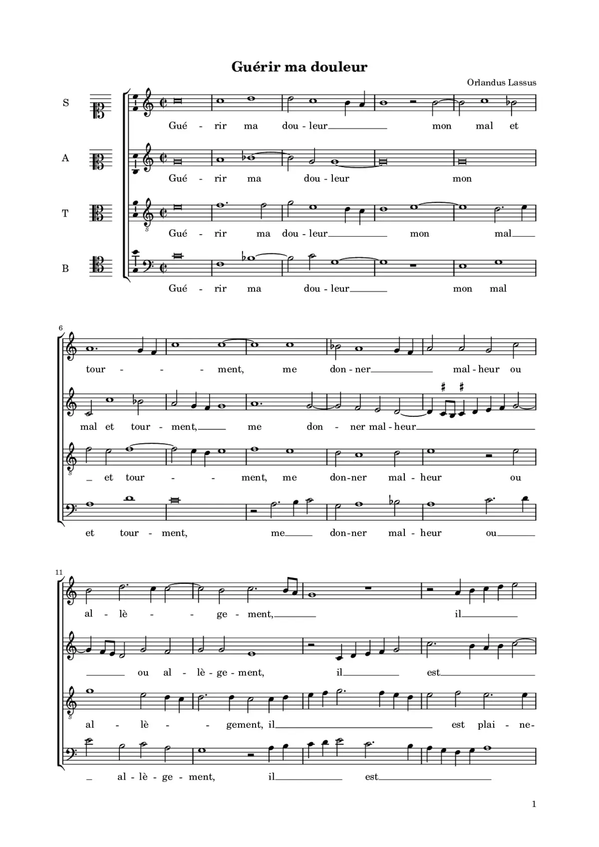 Guérir ma douleur - Page 1