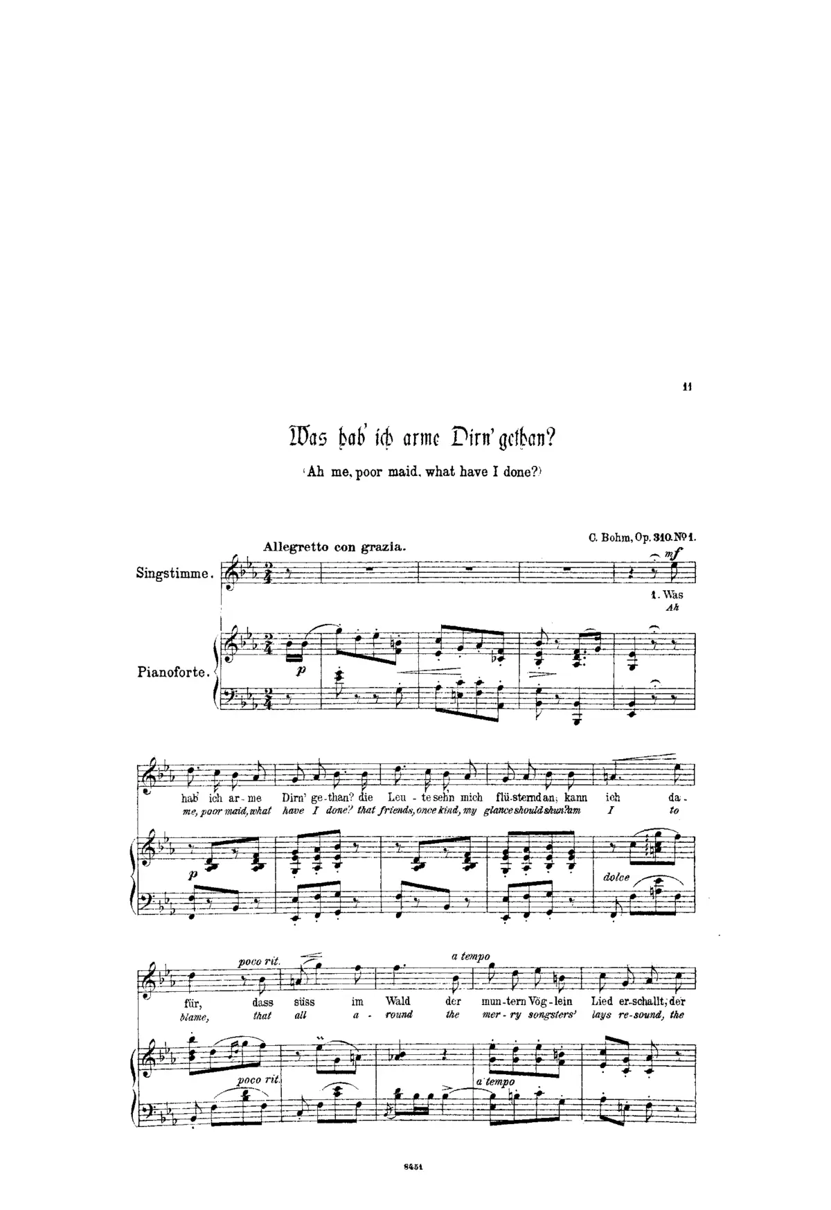 3 Lieder - Page 1