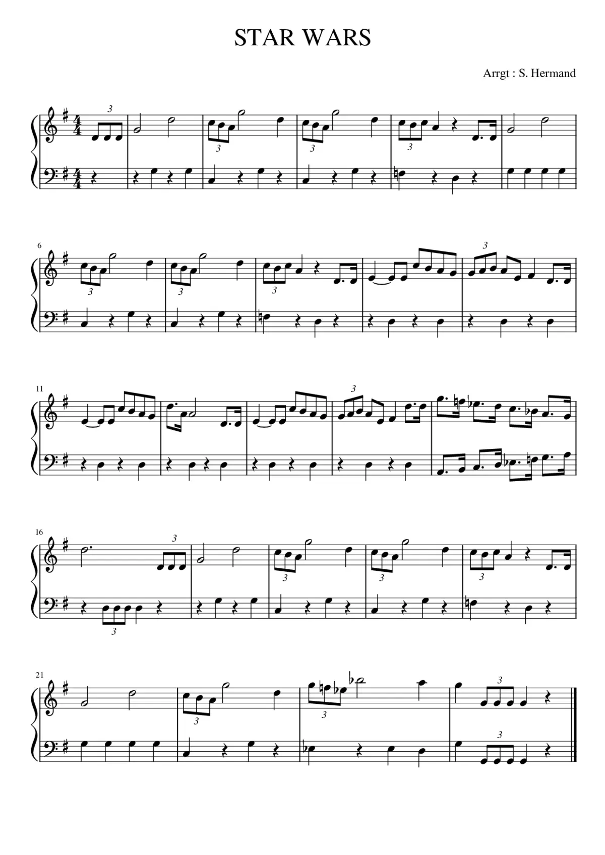 star wars - reys theme song - Page 1