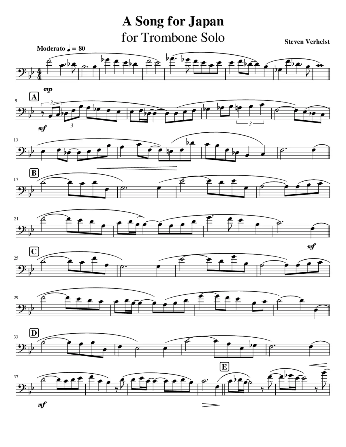 A Song for Japan - Page 1