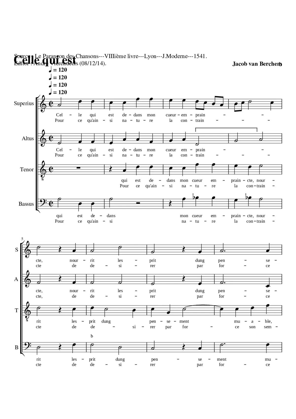 Celle qui est - Page 1