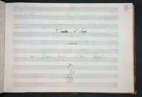 Sonata for Piano Four-Hands in F major 'Suonata a 4 sanfe'
