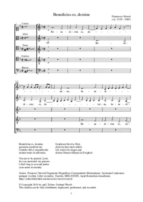 Benedictus es, domine