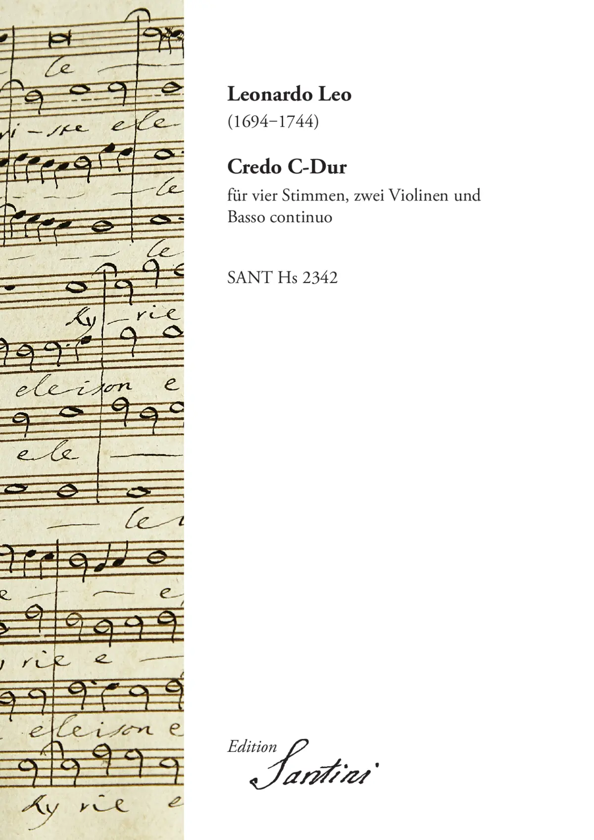 Credo in C major - Page 1