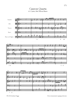 Canzon à quattro