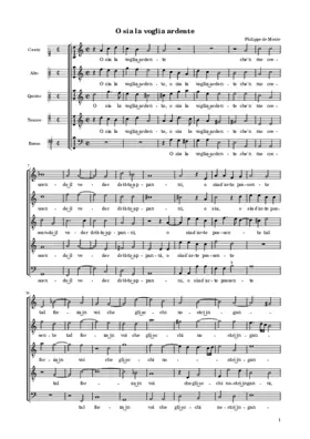 O sia la voglia ardente