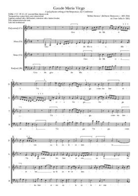 Gaude Maria Virgo
