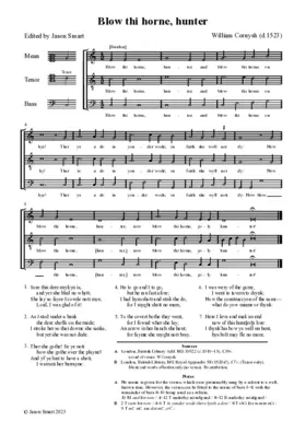 Blow thy horn hunter