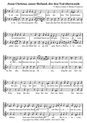Jesus Christus, unser Heiland, der den Tod überwand
