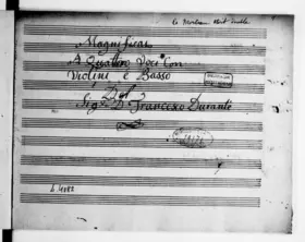 Magnificat in B-flat major