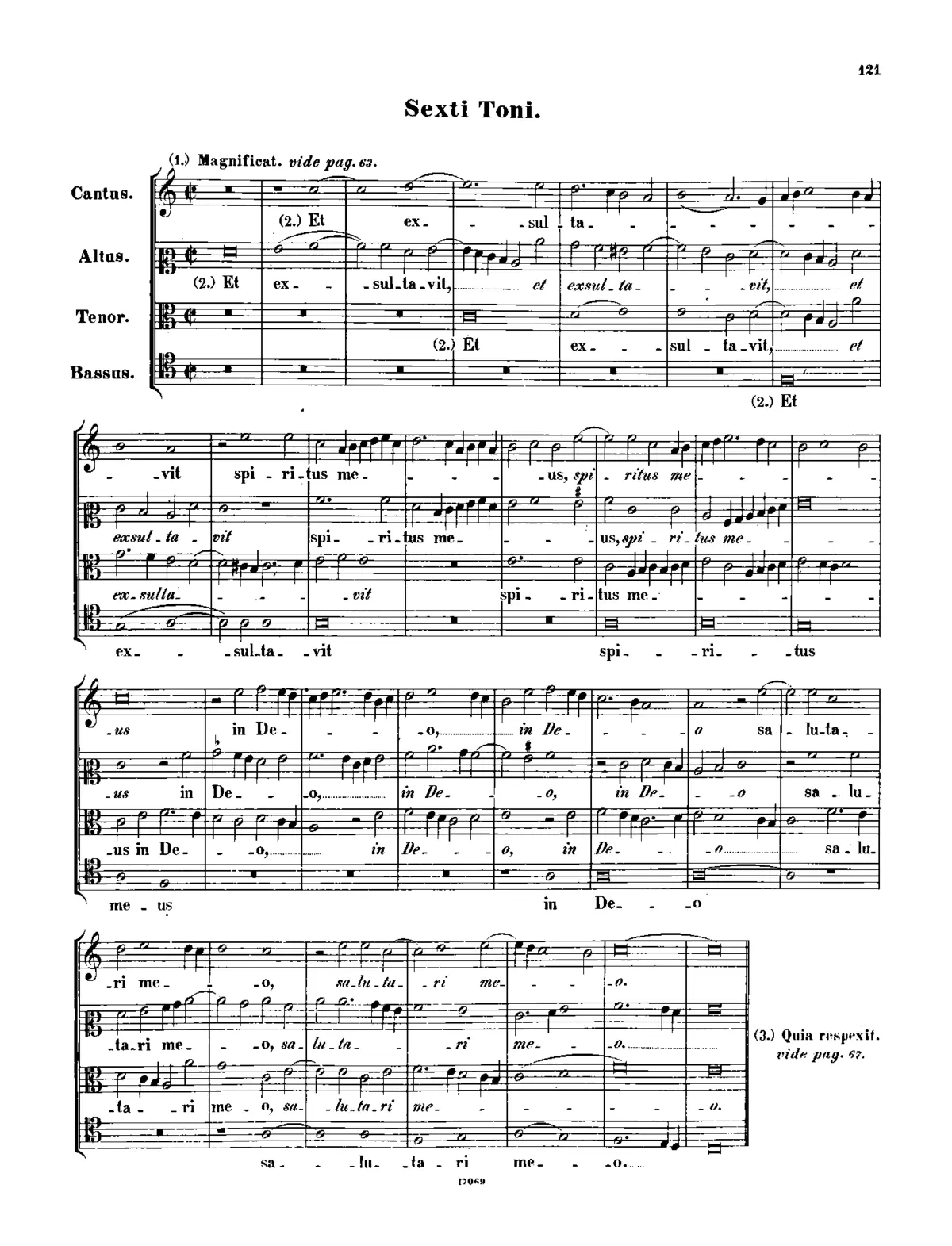 Magnificat sexti toni - Page 1