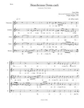 Benedicimus Deum caeli