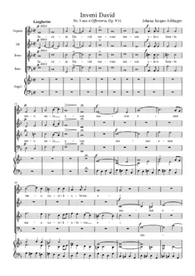 Inveni David, Op. 9, No. 11