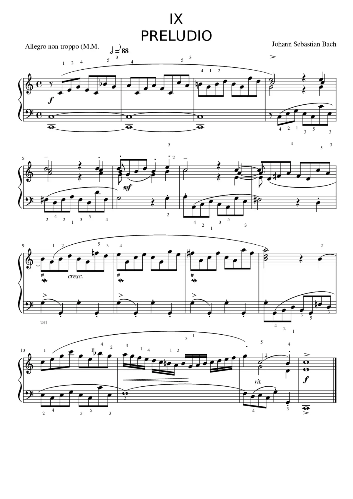 IX PRELUDIO - Page 1