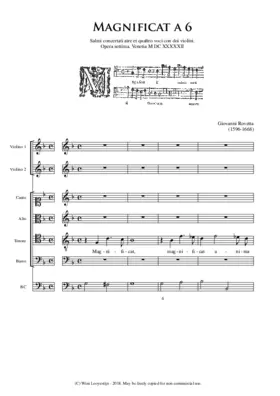 Magnificat a 6