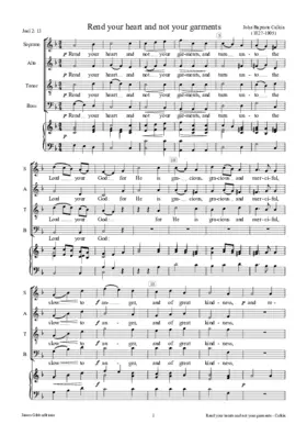 Rend your heart and not your garments