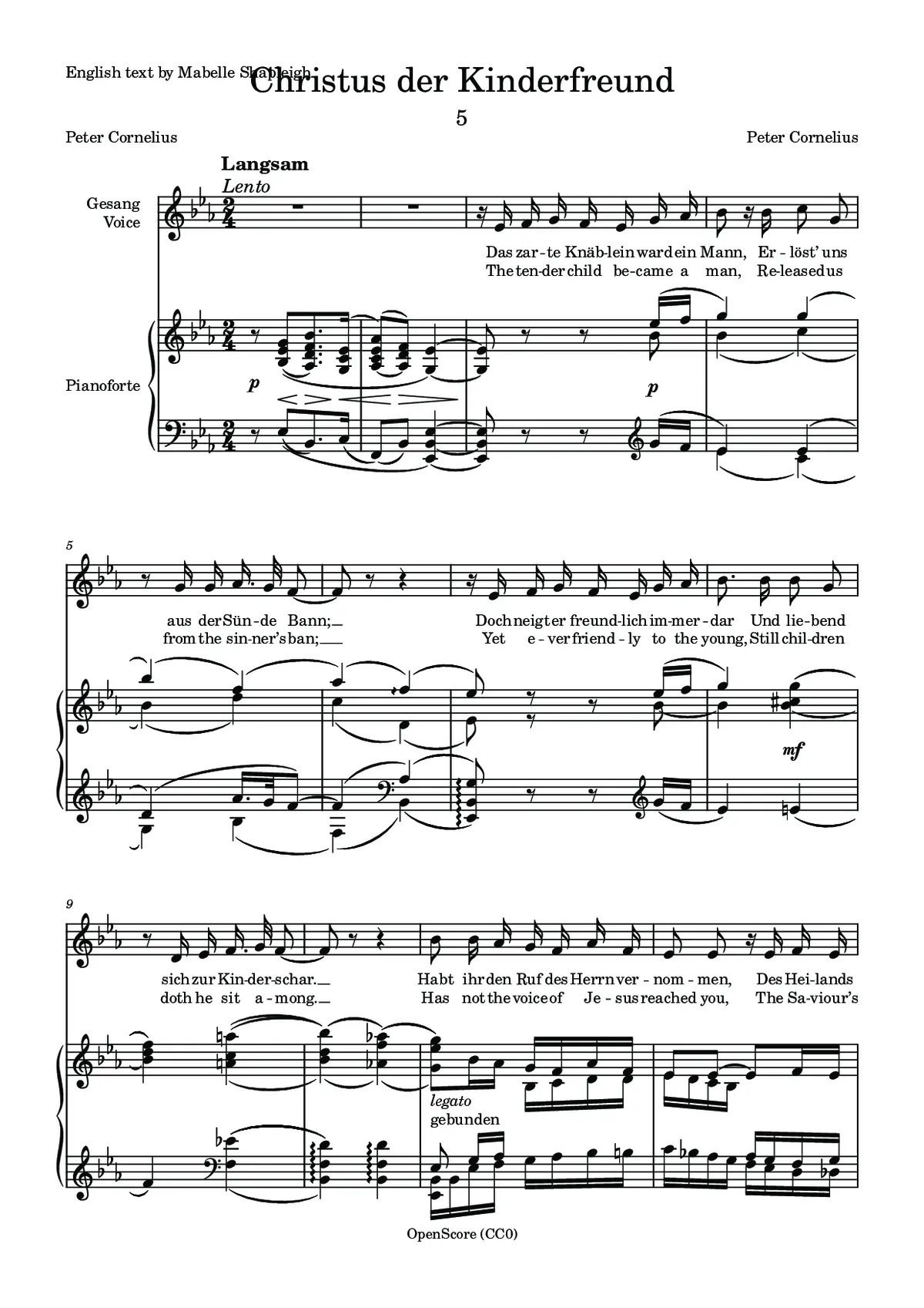Christus der Kinderfreund - Page 1