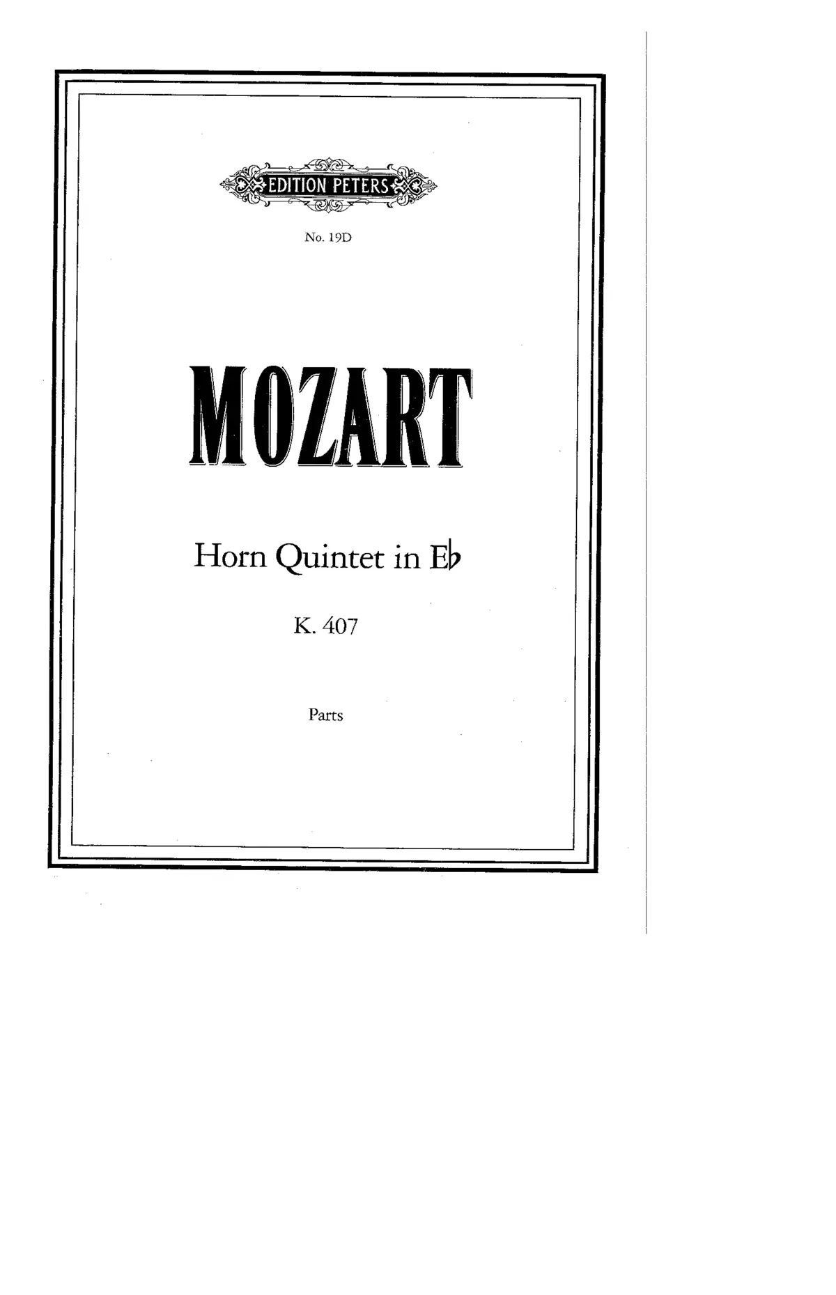 Horn Quintet - Page 1
