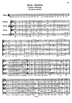Nunc dimittis