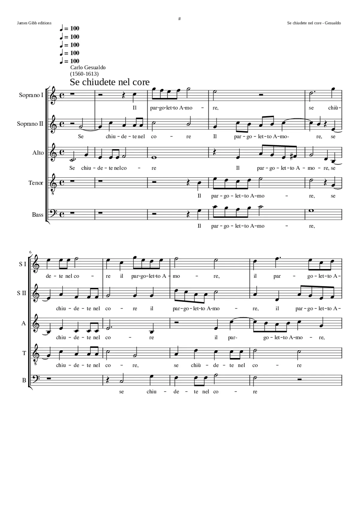 Se chiudete nel core - Page 1