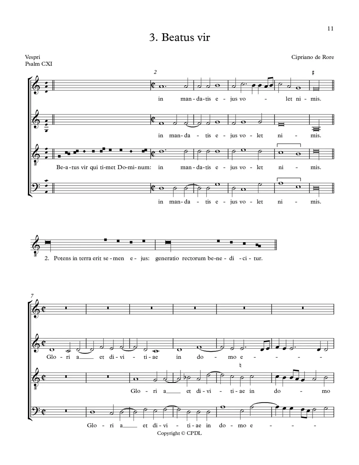 Beatus vir - Page 1