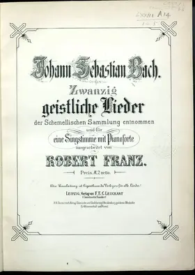 20 Geistliche Lieder