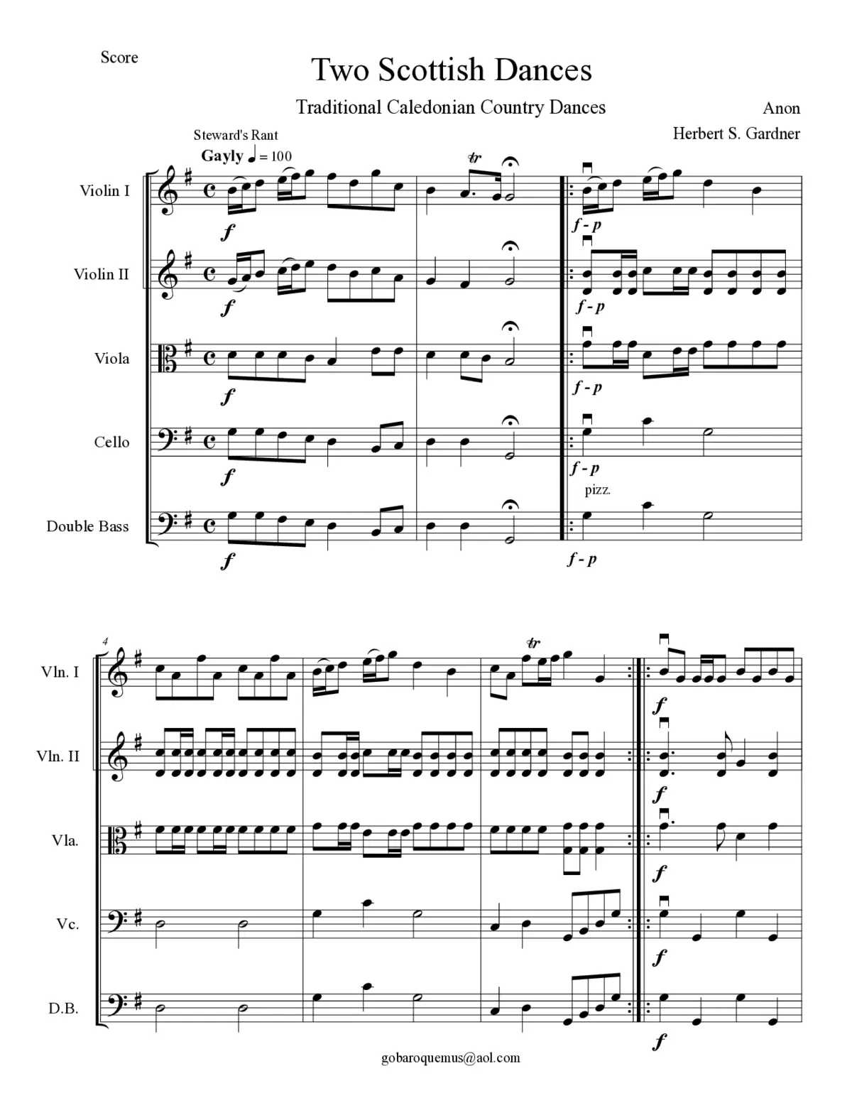 2 Scottish Dances - Page 1