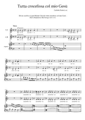 Tutta crocefissa col mio Gesù